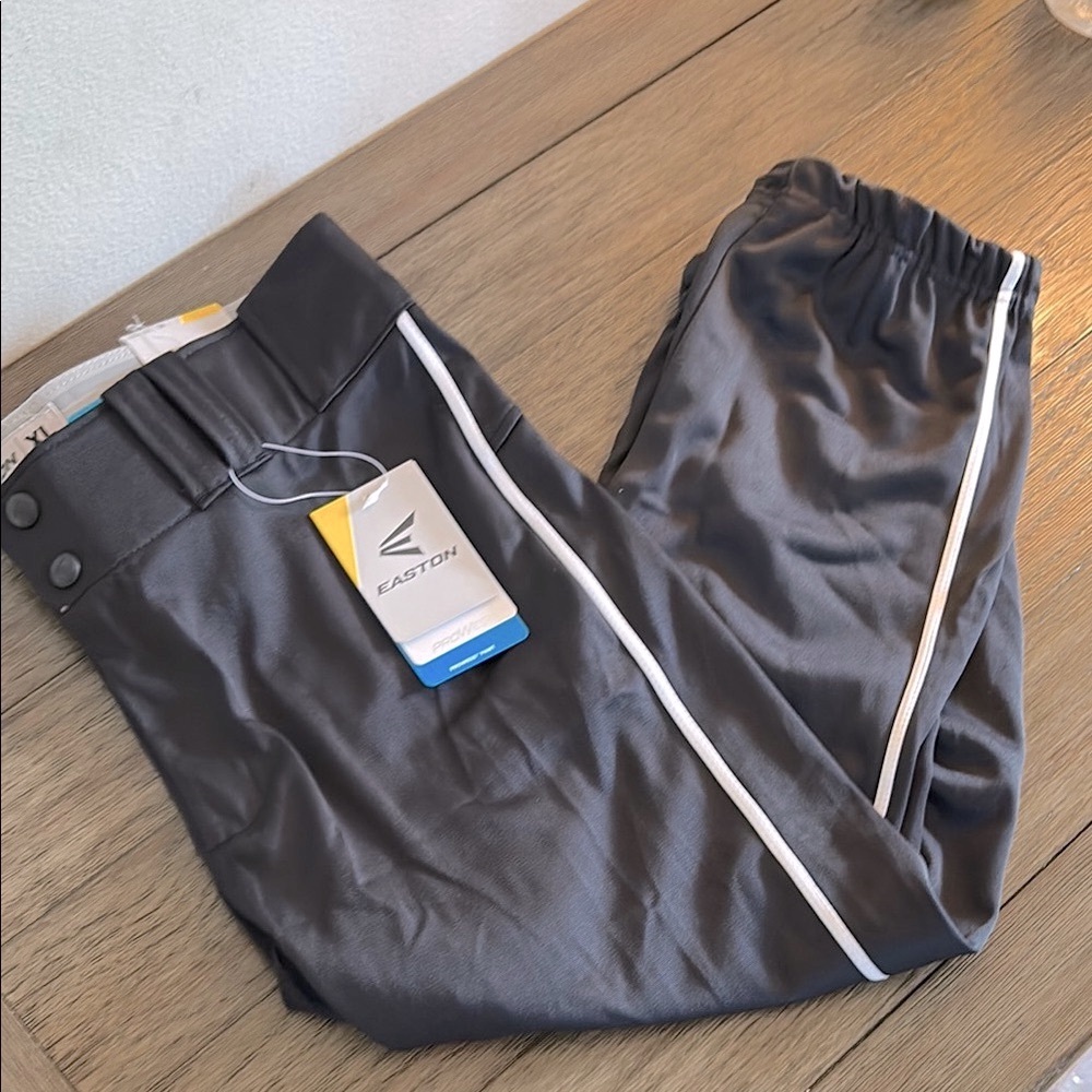 NWT [Easton] Prowess Black/White Softball/Fastpitch Pants Knickers Womens Sz XL - Picture 4 of 12